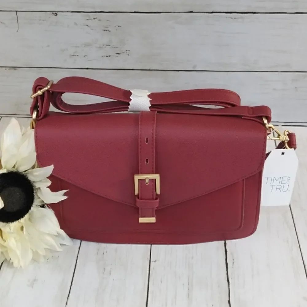 Womens Red Crossbody Purse